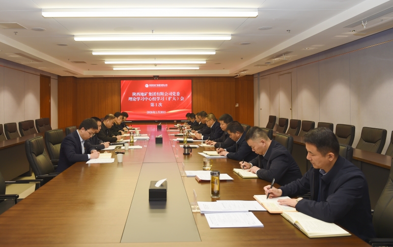陕西地矿集团党委理论学习中心组召开学习（扩大）会